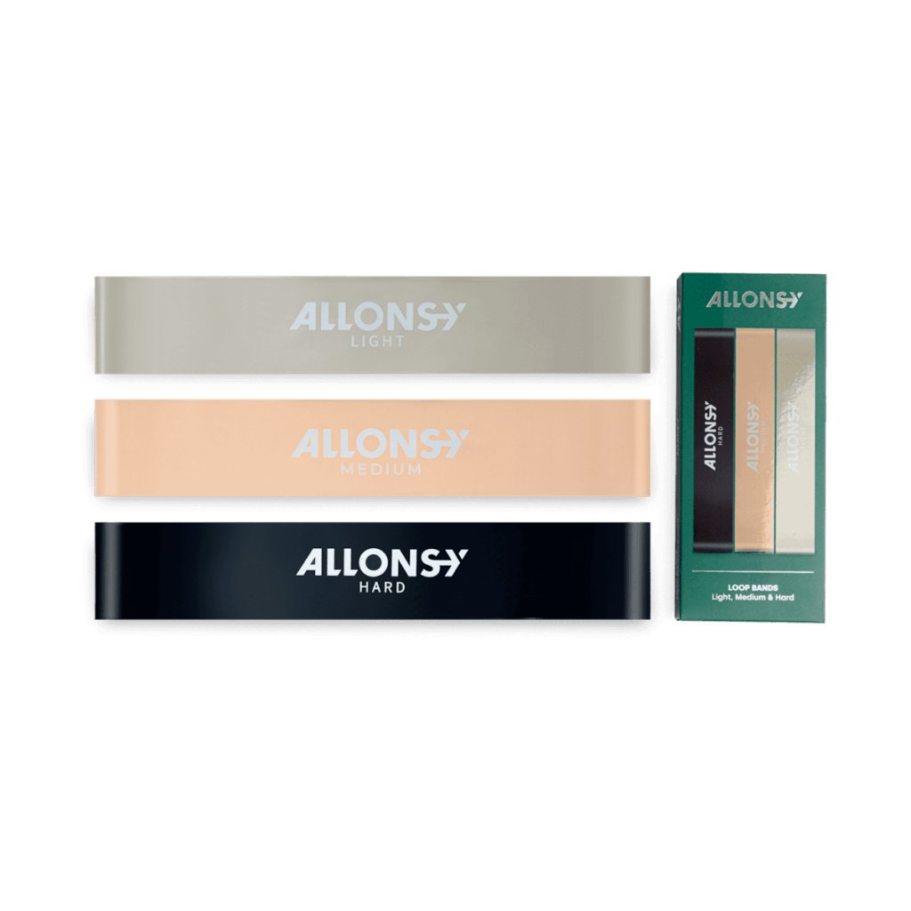 Loop Band Træningselastik Naturgummi 3Pack - Allons-Y
