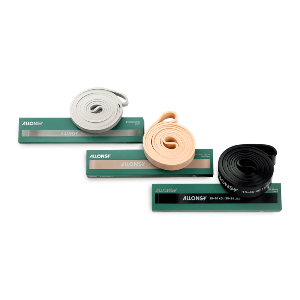 Power Band Træningselastik Naturgummi 3Pack - Allons-Y