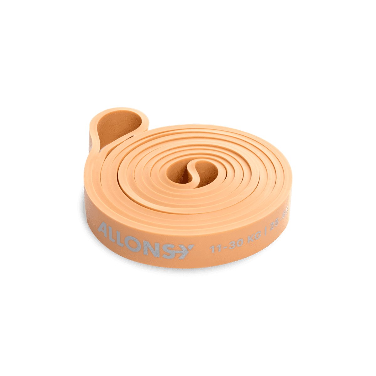 Power Band Træningselastik Naturgummi - Medium - Allons-Y